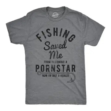 Fishing Saved Me Men's T Shirt