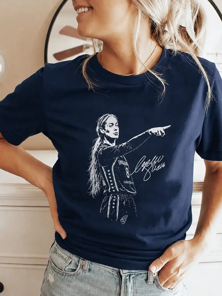 Sophie Cunningham Shirt | Point Signature Basketball Tee
