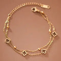 18K Gold Pvd Plated Waterproof Stainless Steel Chain Bracelet