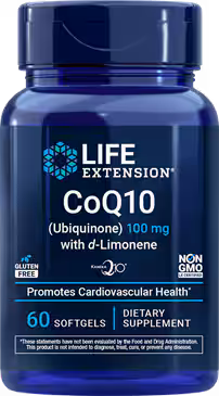 CoQ10 100 mg with d-Limonene 60count