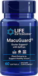 MacuGuard® Ocular Support with Saffron 60 softgels