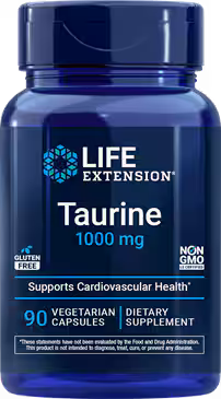 Taurine 1000 mg, 90 vegetarian capsules