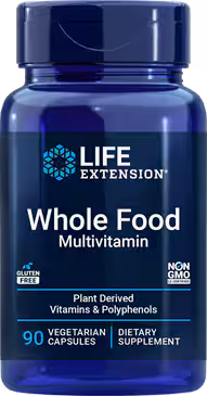 Whole Food Multivitamin 90 vegetarian capsules
