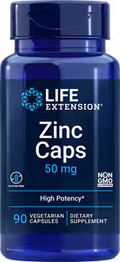 Zinc Caps 50 mg, 90 vegetarian capsules