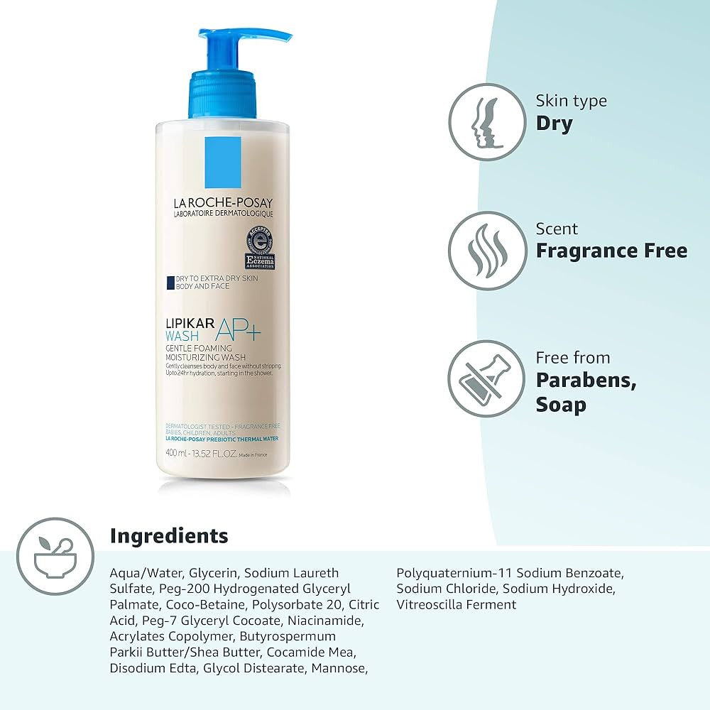 La Roche-Posay Toleriane Wash