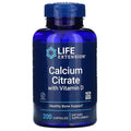 Life- Calcium Citrate W/ Vit D 200mg 2.5mcg