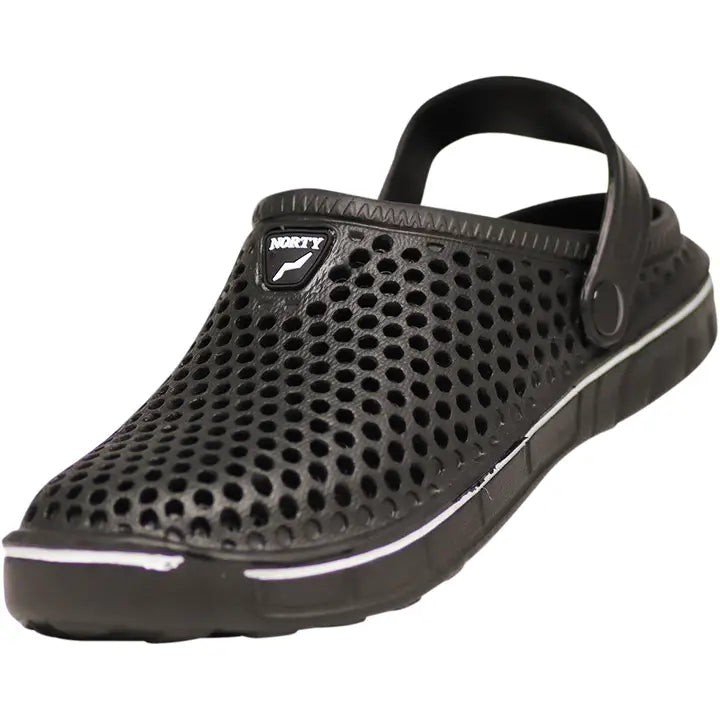 Norty Men's Slip On Clog Sandal, Walking, Garden, Water Shoe
