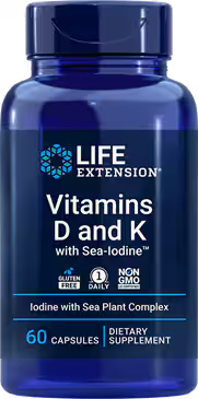 Vitamins D and K with Sea-Iodine