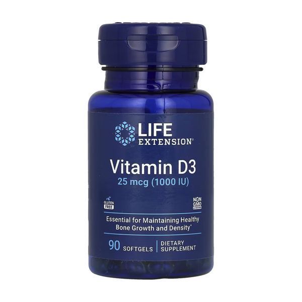 LIFE- VITAMIN D 1,000 IU 90 count